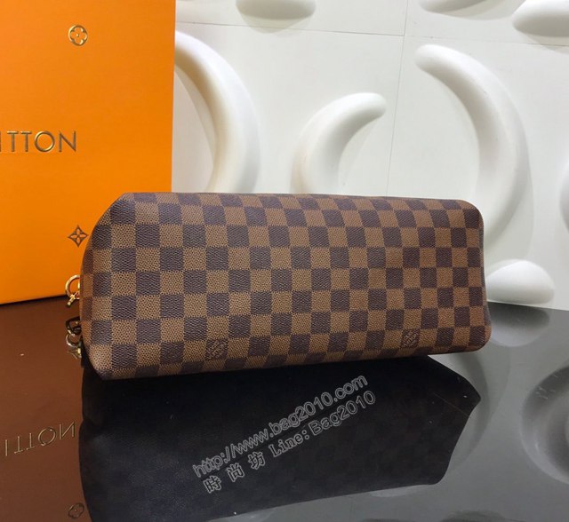 LV專櫃新款女包 路易威登Beaubourg手袋 M40176 Damier Ebene帆布 LV棋盤格手提女包  ydh4351